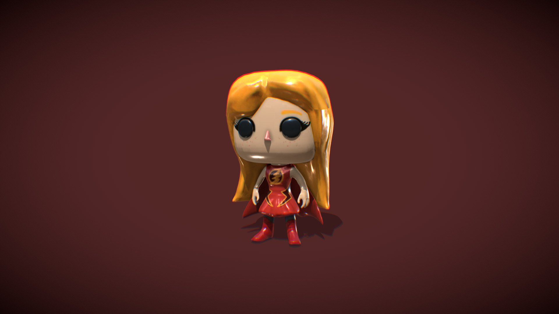 Flash Girl Funko