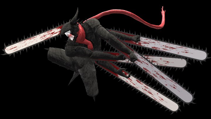 Pochita True Form; Hero of Hell (available now) 3D Model