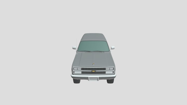 Chevrolet Blazer - 1986 3D Model