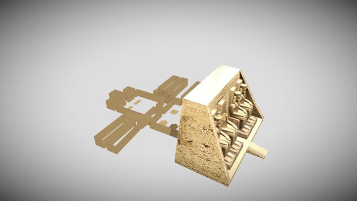 Abu Simbel Temple 3D Model