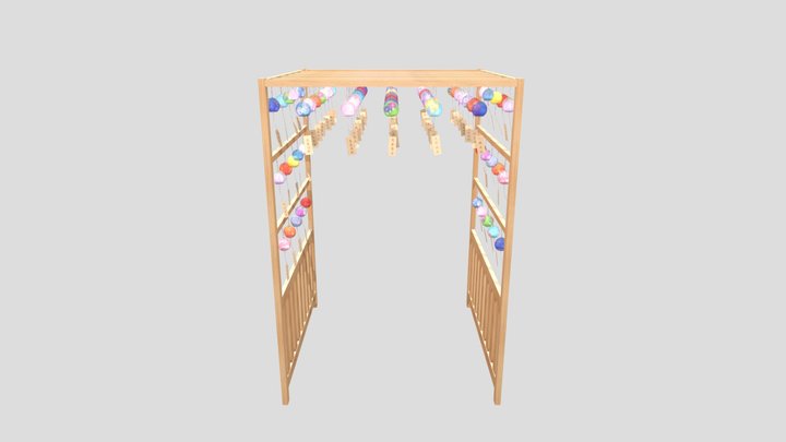 Enmusubi Wind Chimes 3D Model