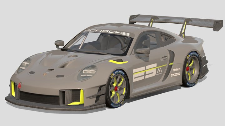 2020 Porsche 911 GT2 RS Clubsport 25 Manthey – Free 3D Model STL