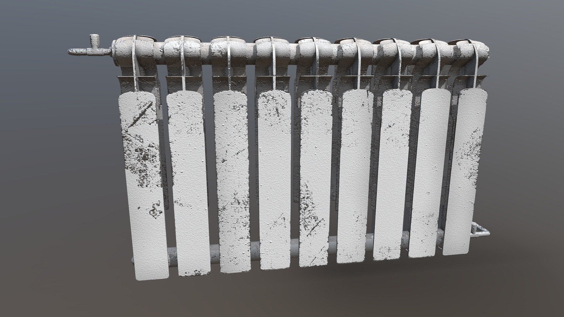 Old Radiator Download Free 3D model by M4nT1Core [30b42a6] Sketchfab