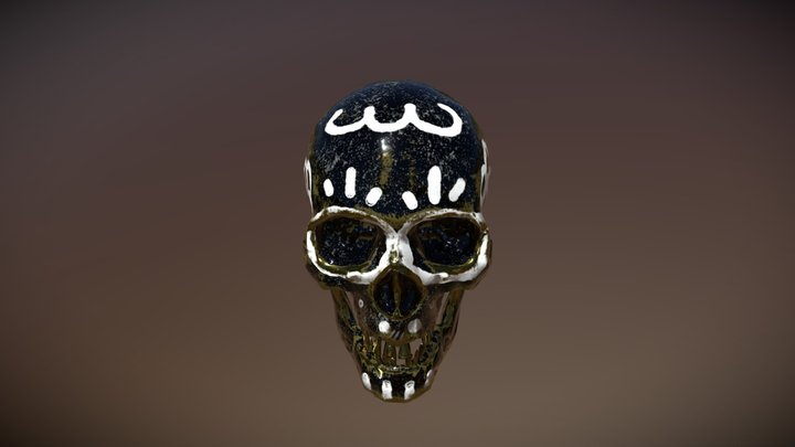 Lowres-skull 3D Model