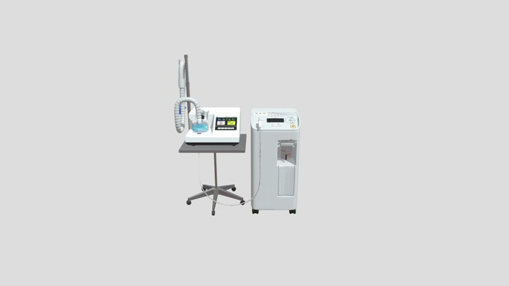 Pulmonary Machine 3D Model