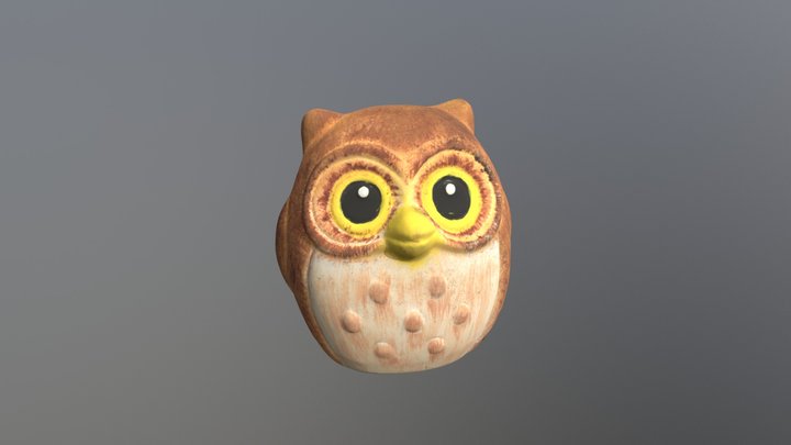 Owl Test2 3D Model