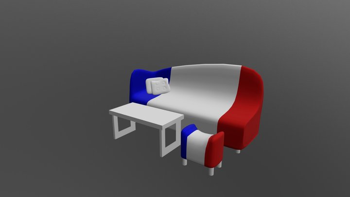Sofa 3D Model
