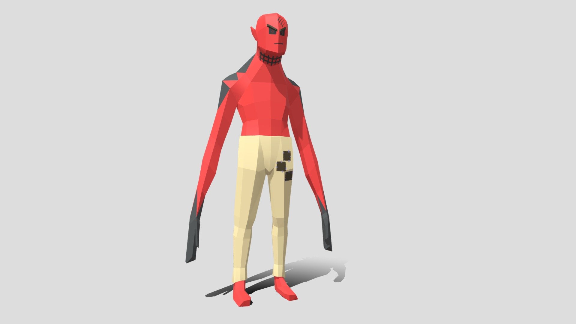 Low Poly Boss - 3d Model By Brandon15welch [30ba50d] - Sketchfab