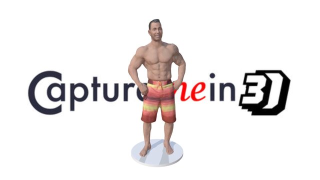 Mark Levy Bodybuilder 3D Model