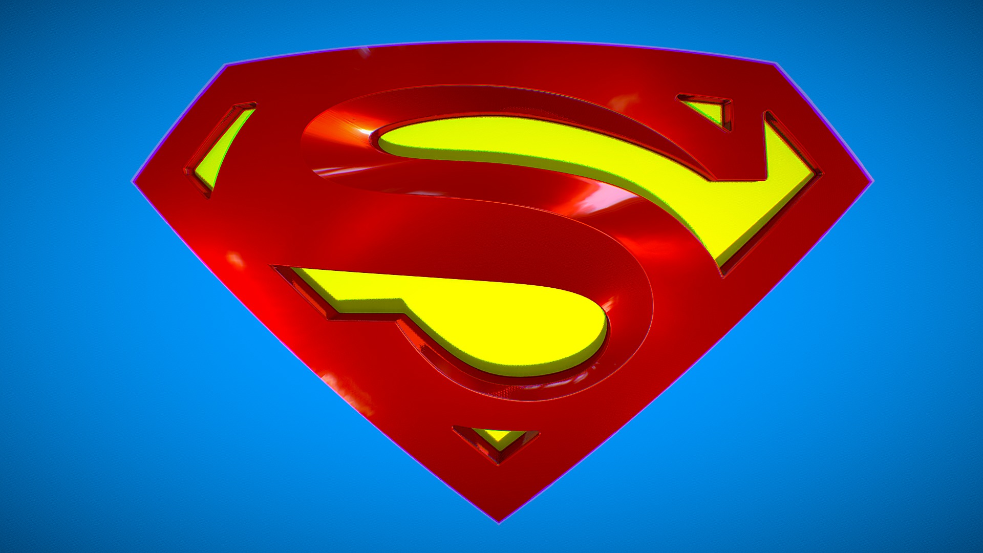 superman-returns-shield-with-backplate-buy-royalty-free-3d-model-by