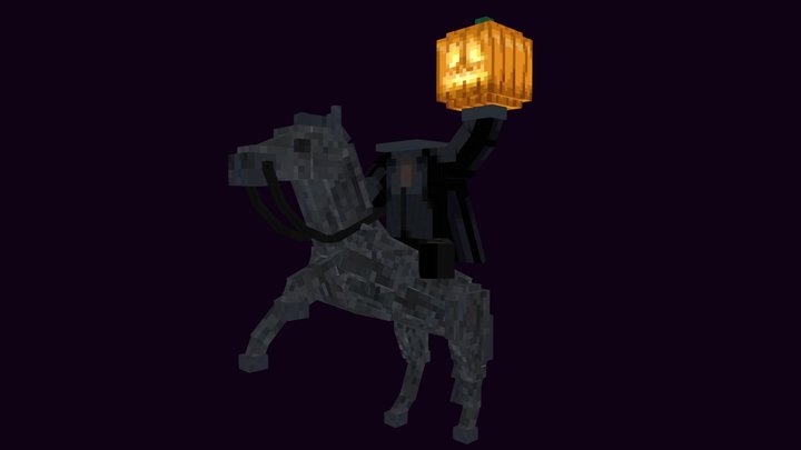 The Headless Horseman (Disneyland Statue) 3D Model
