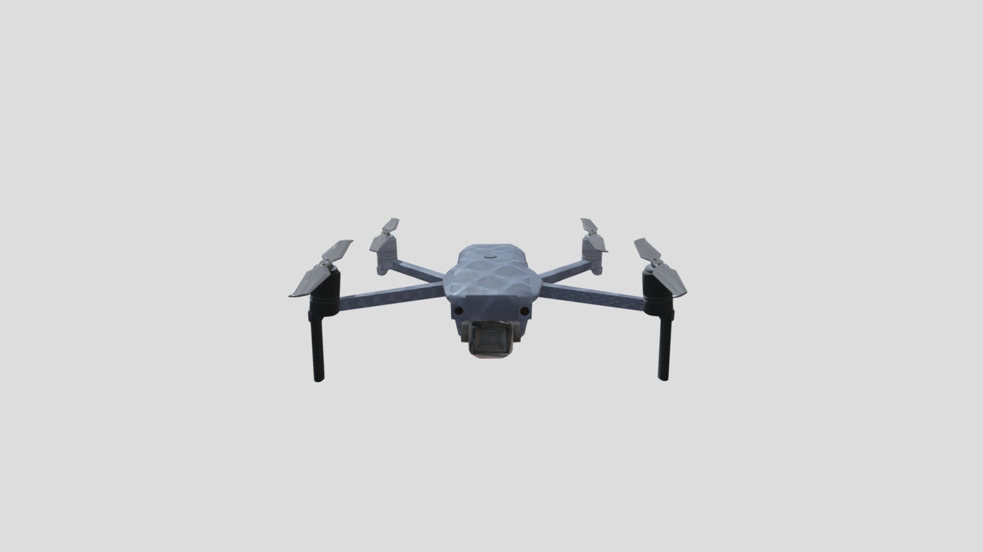 Mavic 2 Drone With Textures - 3D model by Fiend (@FiendishFella ...