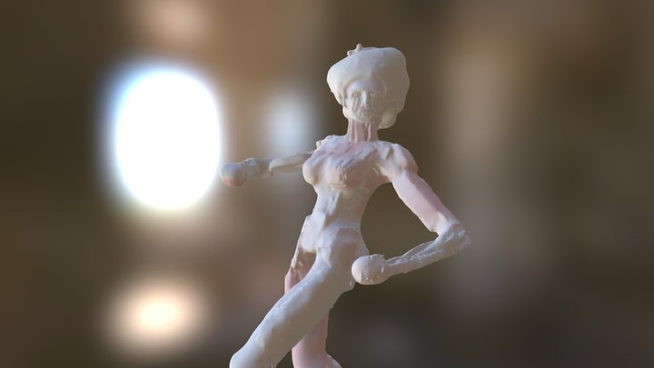 Wax Dancer 3D Model