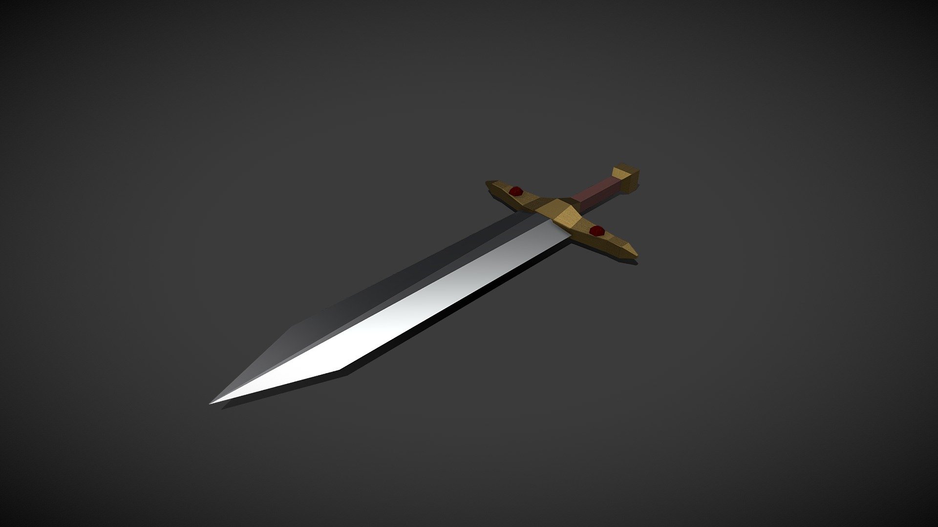 Sword - Download Free 3D model by jakebolton12 [30bd3e4] - Sketchfab