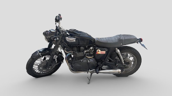 Triumph motorbike