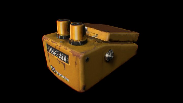 Distortion Pedal 02- Yellow (Proops) – Modelo 3D gratuito STL