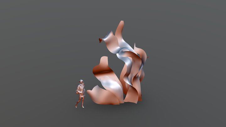 123456 3D Model