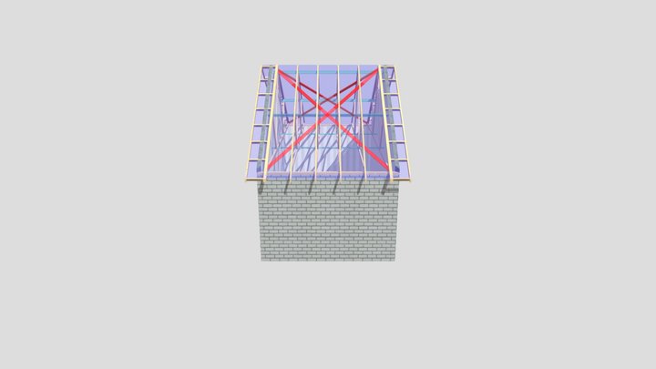 231092EC, Single Garage 3D Model