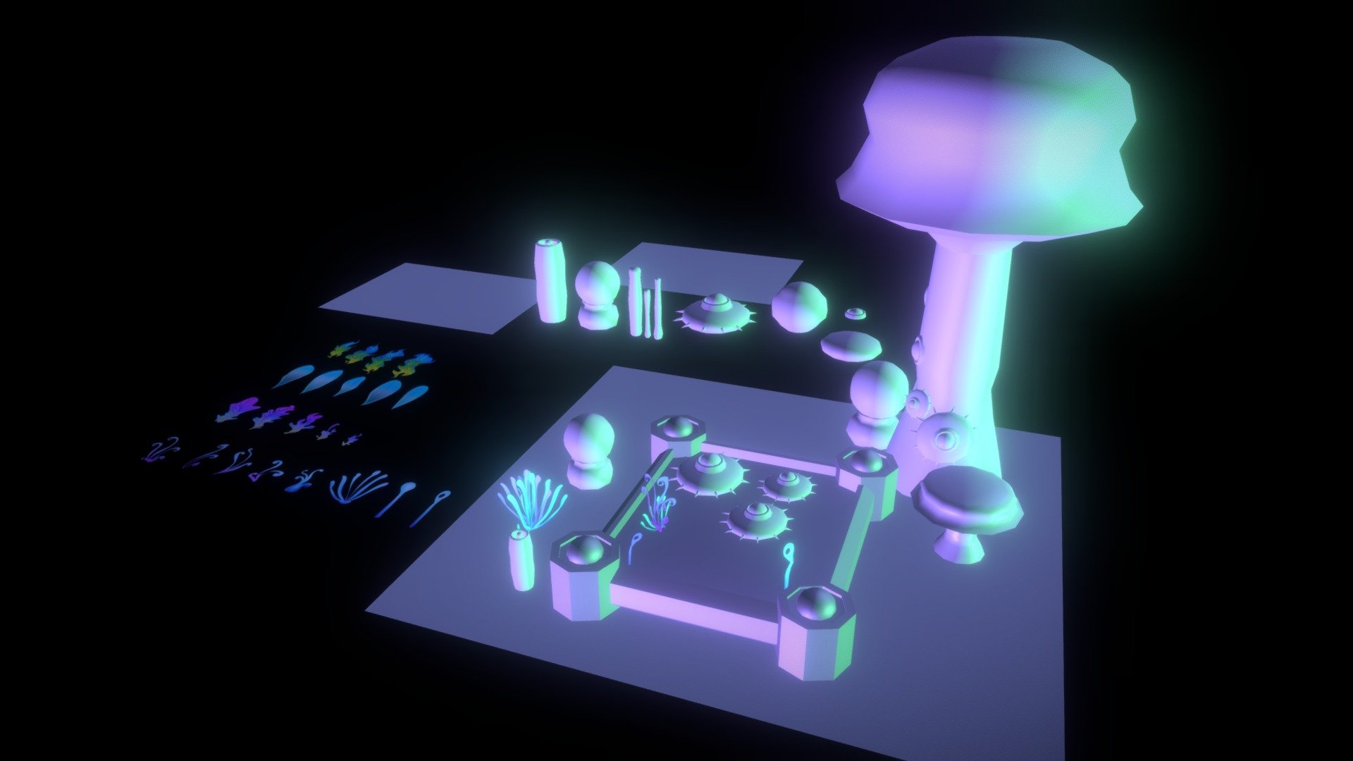 Alien Garden wip