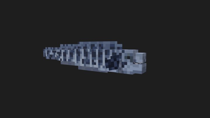 Wolf Eel 3D Model