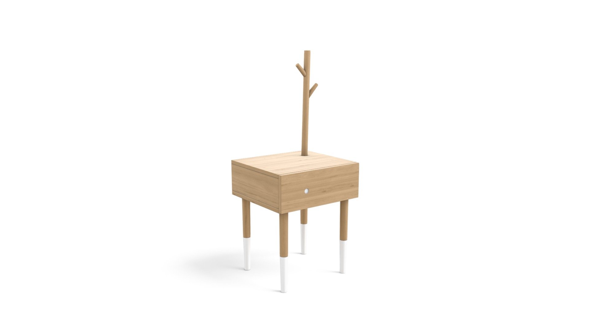 Twig Side Table, Oak