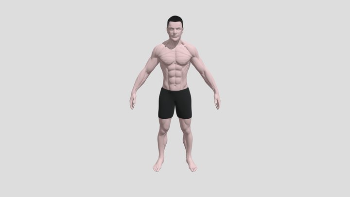 Male_ Fitnes_ Body Cinemagic Studios 2 3D Model