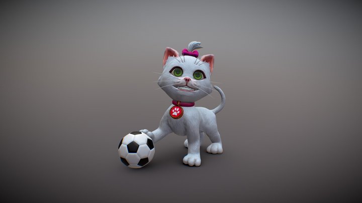 Kitty 3D Model