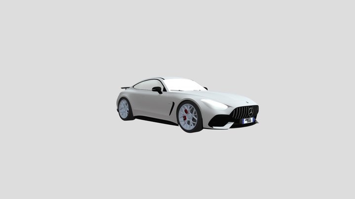 2026 Mercedes-AMG GT63 Pro 3D Model