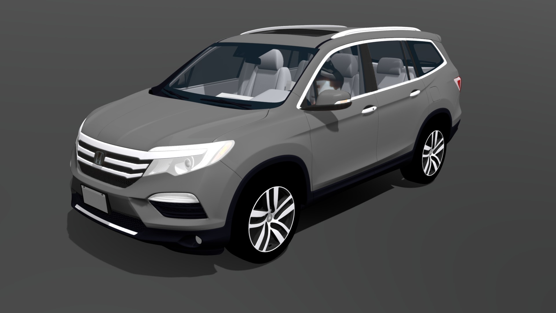 Person in the 2016 Honda pilot 3D model by No Name (s2newton.09