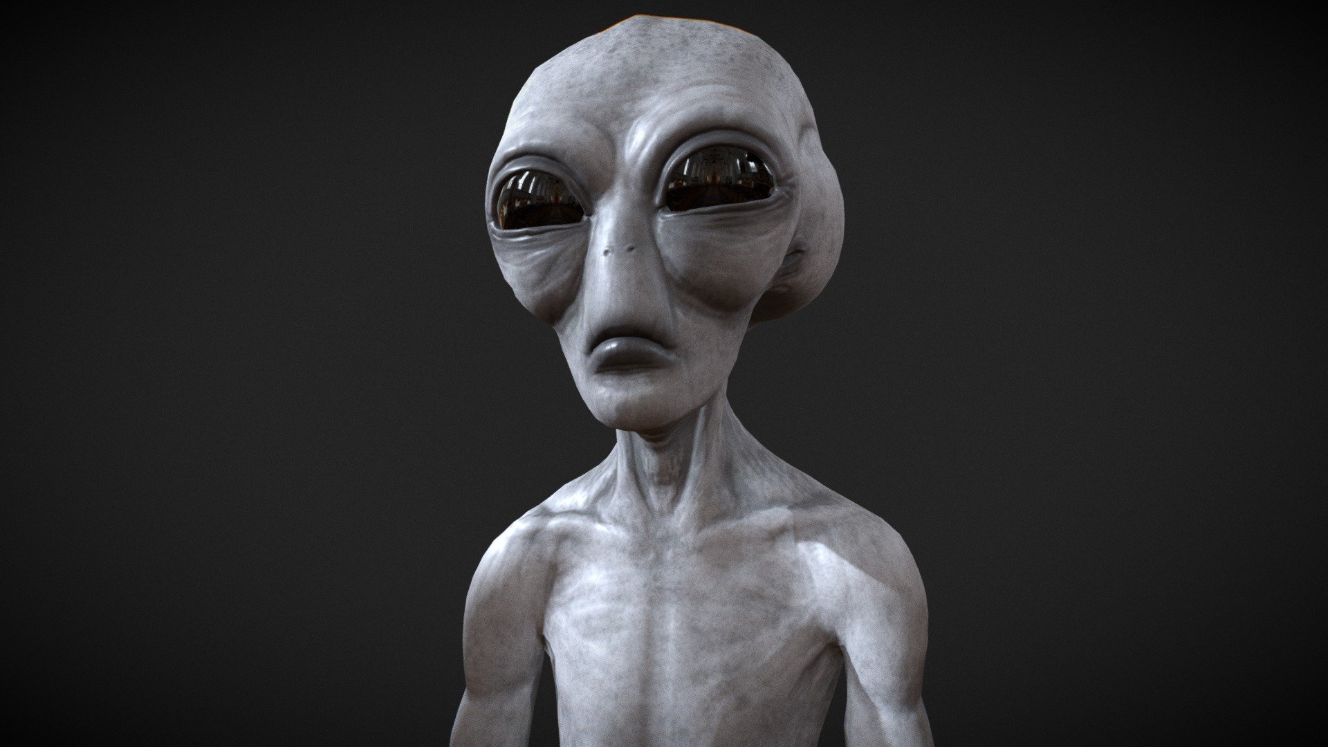 GrayAlien - Buy Royalty Free 3D model by CrisLArt (@crispichu25 ...