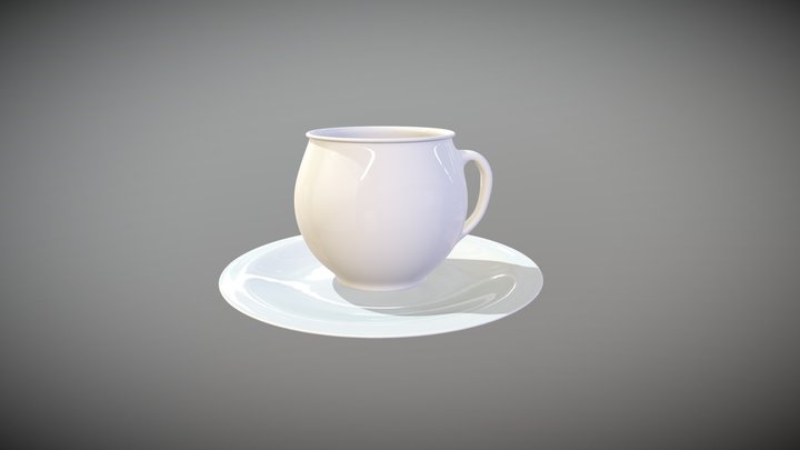 Tea set 3D Model