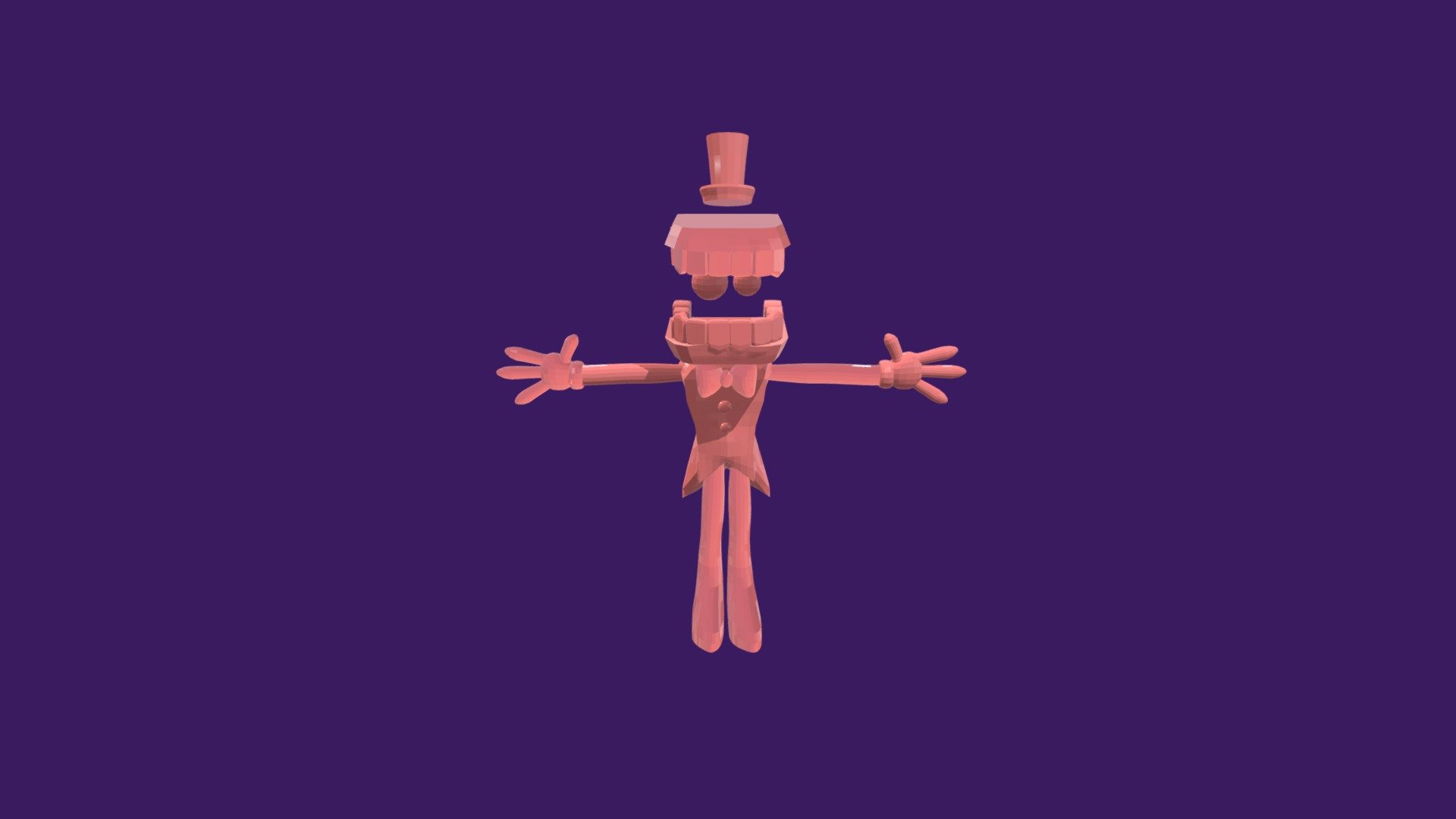 Caine model low poly - 3D model by Spagetman365 (@pikaJim365) [30cb6ac ...
