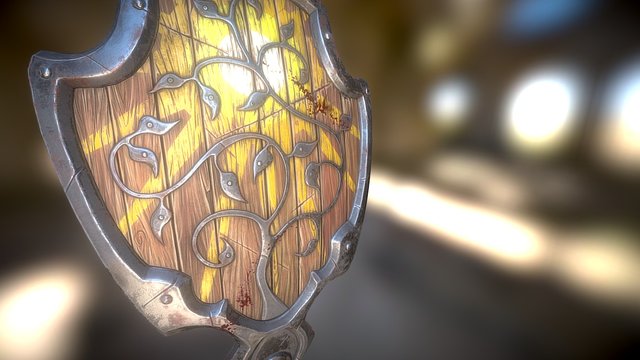 Vanguard Shield 3D Model