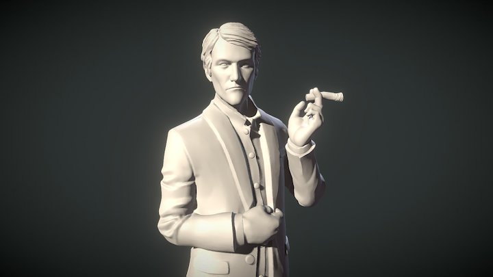 Alberto Falcone - Batman 3D Model