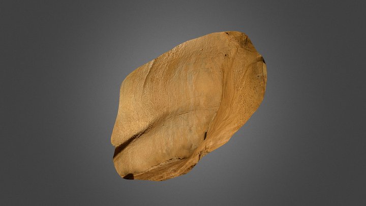 Escoural Cave Painting #7 3D Model