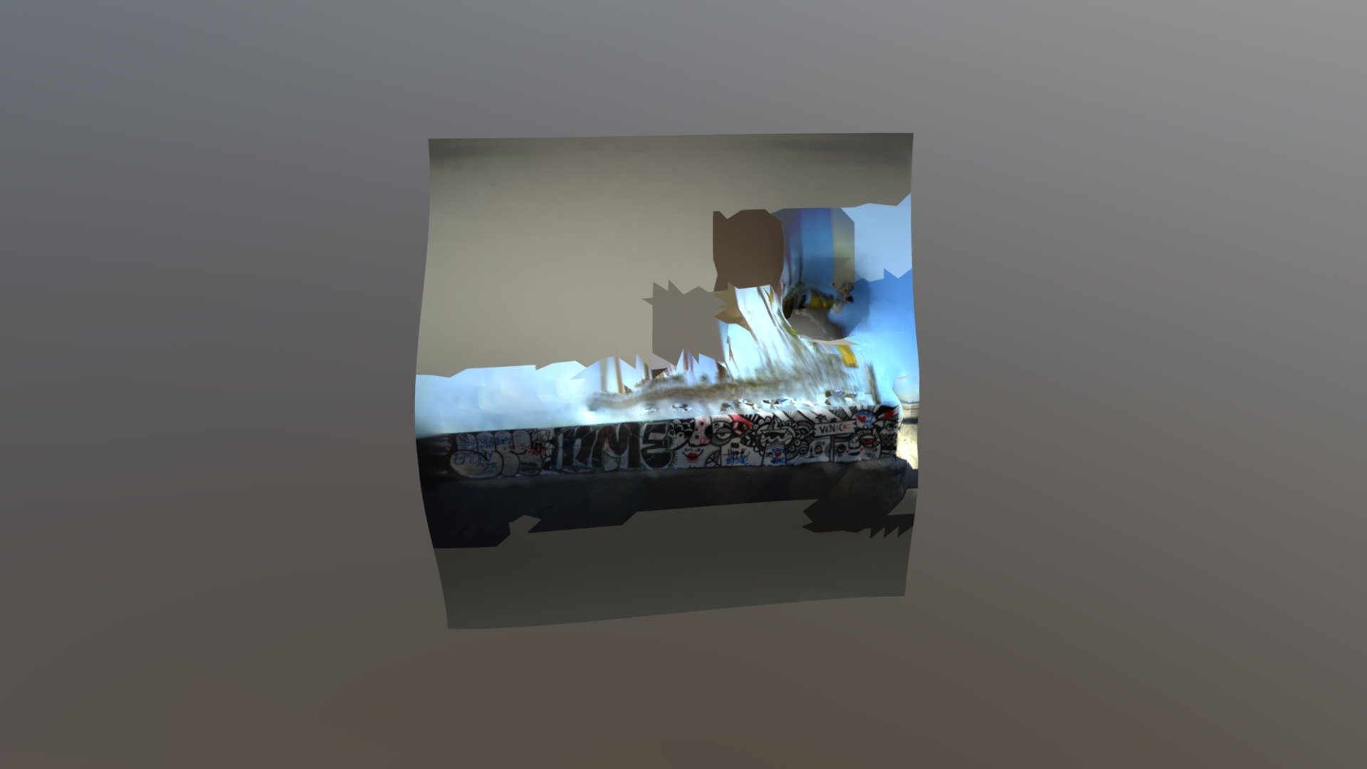 Venice Beach Graffiti 3D Scan 2019