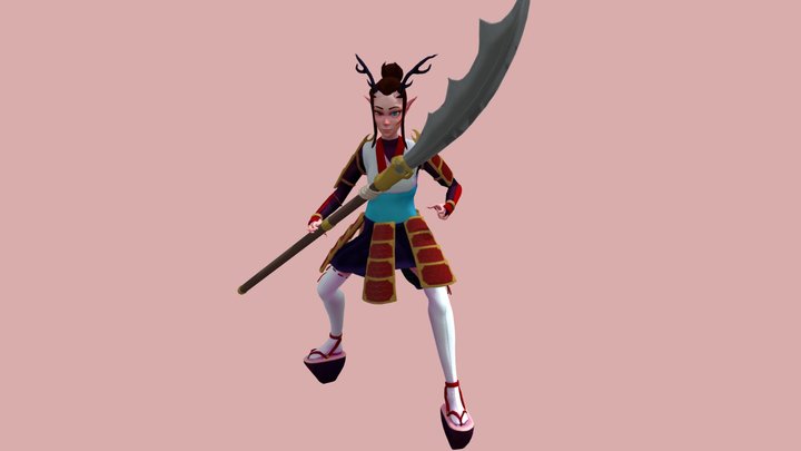 Akemi 3D Model