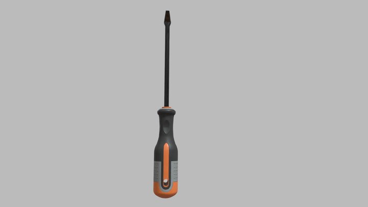 Screwdriver 3D Model