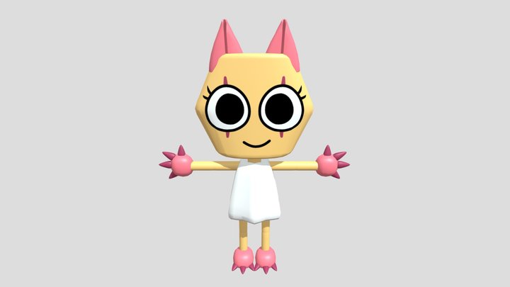 Optimized Scraps - Dandy's World (Official Rig) 3D Model