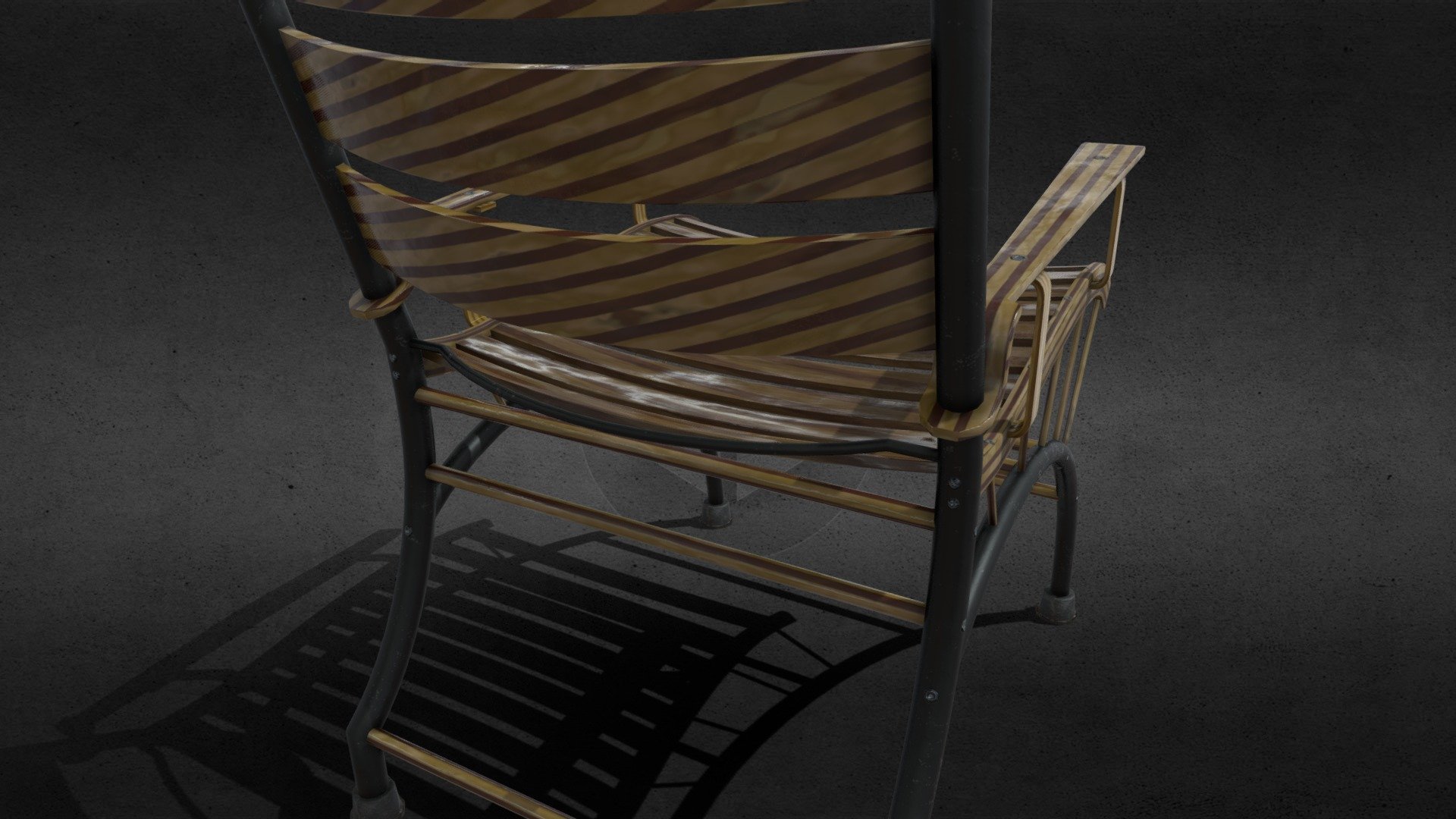 Chair 3d model behance