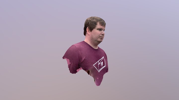 colin m bust 3D Model
