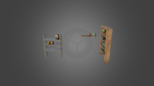 Shelves Build 3D Model