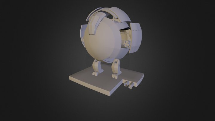 Armadillo 3D Model