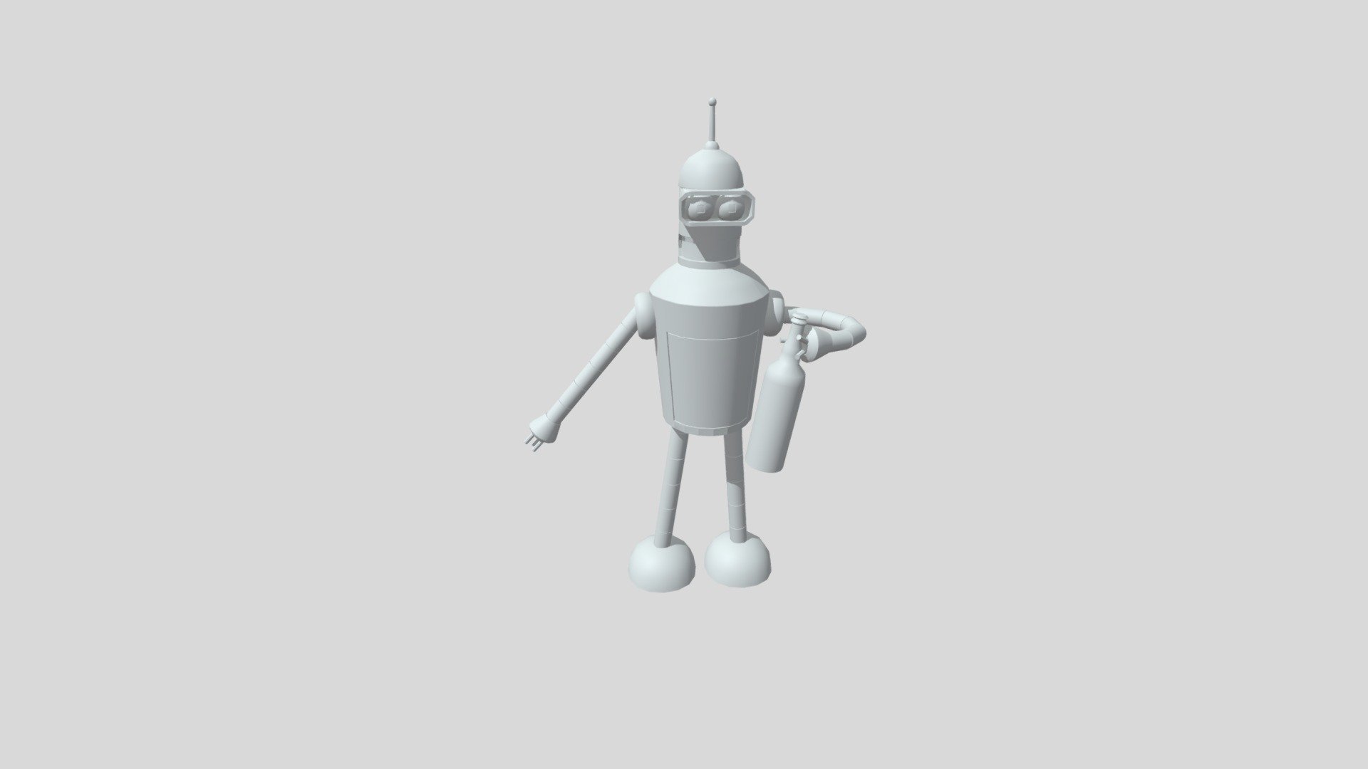 BENDER FUTURAMA - Download Free 3D Model By Bektoons [30d7fb8] - Sketchfab