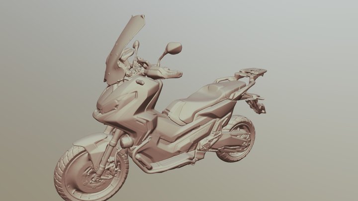 EinscanPro 2X+ Handheld Rapid Scan Honda X-ADV 3D Model