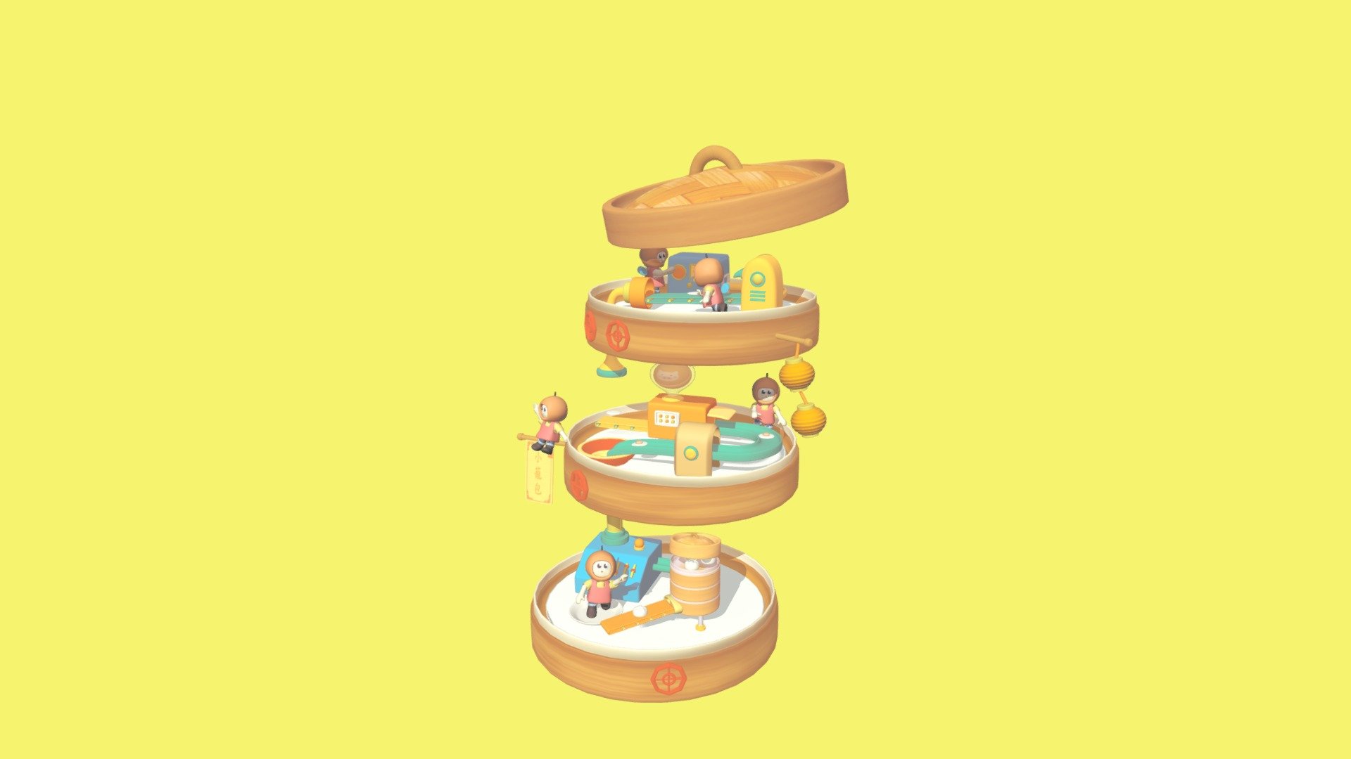 Soupdumpling - 3D model by perspectifood (@seaman99535) [30d8581 ...