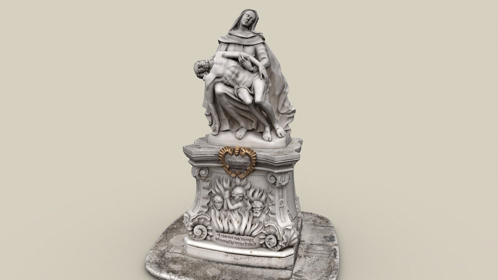 Pietá — Sketchfab embed 3D viewer