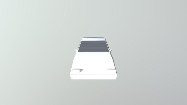 Bond Car 3D Model