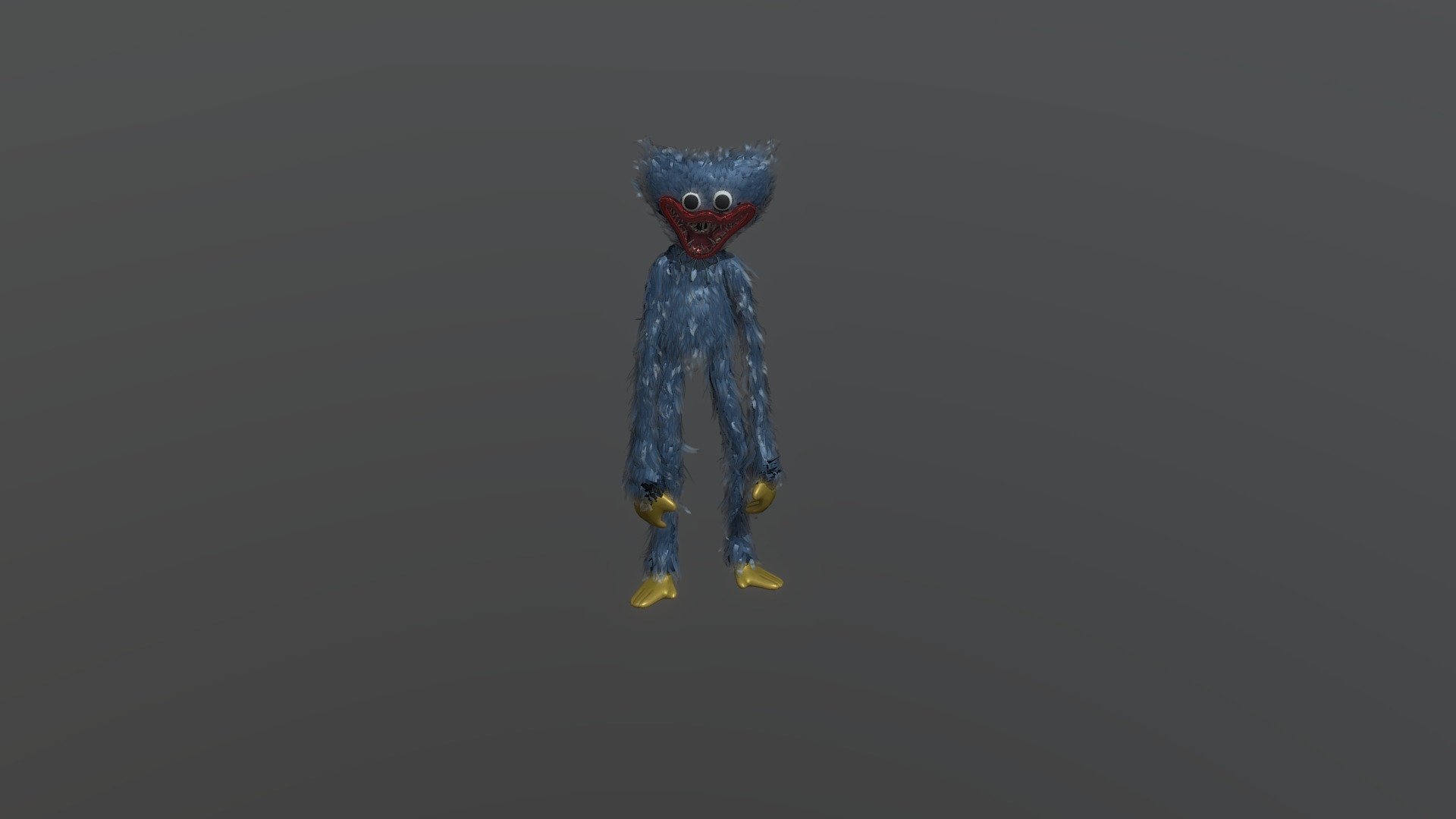 huggy_wuggy_2.0 old with animations - Download Free 3D model by Nash ...