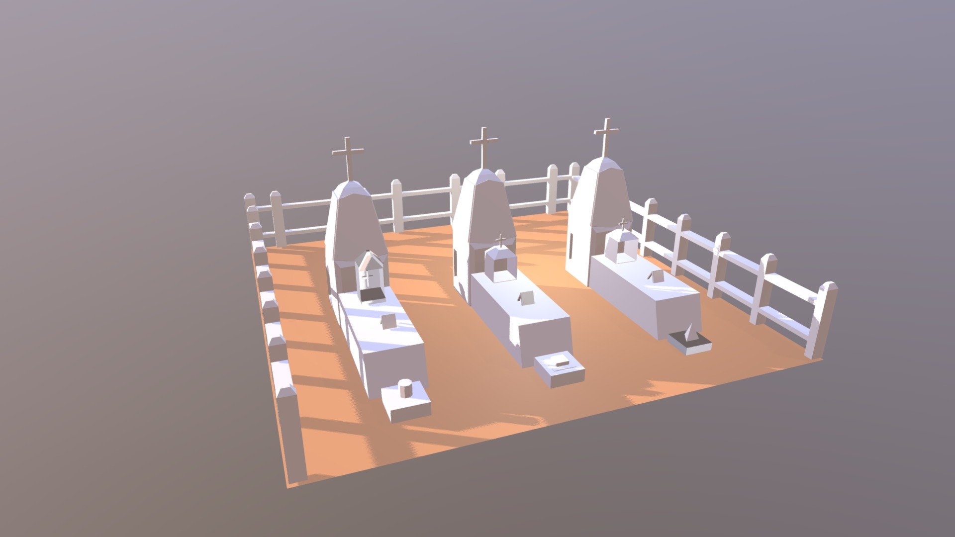 Graveyard - 3D Model By Diass [30da7d9] - Sketchfab